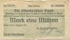 Zittau - Heydemann, G. E., Bank - 16.8.1923 - 1 Million Mark 