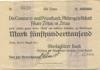 Zittau - Oberlausitzer Bank, Abteilung Allgemeine Deutsche Credit-Anstalt - 14.8.1923 - 500000 Mark