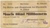 Zittau - Stadtgirokasse - 17.8.1923 - 5 Millionen Mark 
