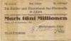 Zittau - Stadtgirokasse - 12.9.1923 - 5 Millionen Mark 
