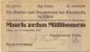 Zittau - Stadtgirokasse - 19.9.1923 - 10 Millionen Mark 
