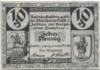 Zobten (heute: PL-Sleza) - Stadt - 25.10.1919 - 10 Pfennig 