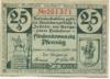 Zobten (heute: PL-Sleza) - Stadt - 25.10.1919 - 25 Pfennig 