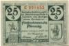 Zobten (heute: PL-Sleza) - Stadt - 25.10.1919 - 25 Pfennig 
