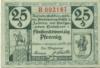 Zobten (heute: PL-Sleza) - Stadt - 25.10.1919 - 25 Pfennig 