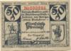 Zobten (heute: PL-Sleza) - Stadt - 25.10.1919 - 50 Pfennig 