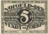 Zörbig - Stadt - - 30.9.1921 - 5 Pfennig 