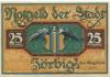 Zörbig - Stadt - - 30.9.1921 - 25 Pfennig 