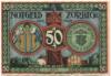 Zörbig - Stadt - - 30.9.1921 - 50 Pfennig 