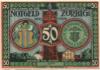 Zörbig - Stadt - - 30.9.1921 - 50 Pfennig 