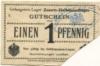 Zossen - Halbmondlager - -- - 1 Pfennig 