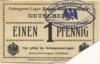 Zossen - Halbmondlager - -- - 1 Pfennig 