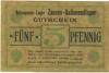 Zossen - Halbmondlager - -- - 5 Pfennig 