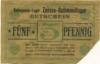 Zossen - Halbmondlager - -- - 5 Pfennig 