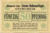 Zossen - Halbmondlager - -- - 50 Pfennig 