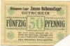 Zossen - Halbmondlager - -- - 50 Pfennig 