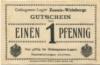 Zossen - Weinberge-Lager - -- - 1 Pfennig 