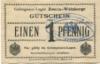 Zossen - Weinberge-Lager - -- - 1 Pfennig 