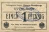 Zossen - Weinberge-Lager - -- - 1 Pfennig 