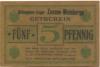 Zossen - Weinberge-Lager - -- - 5 Pfennig 