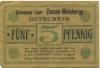 Zossen - Weinberge-Lager - -- - 5 Pfennig 