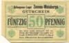 Zossen - Weinberge-Lager - -- - 50 Pfennig 