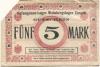 Zossen - Weinberge-Lager - -- - 5 Mark 