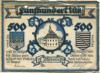 Zschopau - Stadt - 1.10.1922 - 500 Mark 