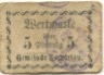Zschorlau - Gemeinde - -- - 5 Pfennig 