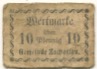 Zschorlau - Gemeinde - -- - 10 Pfennig 