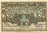 Zülz (heute: PL-Biala) - Stadt - 21.3.1921 - 10 Pfennig 