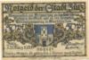 Zülz (heute: PL-Biala) - Stadt - 21.3.1921 - 50 Pfennig 