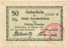Zweibrücken - Stadt - 20.2.1917 - 50 Pfennig 