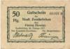 Zweibrücken - Stadt - 20.2.1917 - 50 Pfennig 