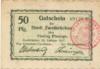 Zweibrücken - Stadt - 20.2.1917 - 50 Pfennig 