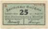 Zweibrücken - Stadt - 1.8.1917 - 31.3.1918 - 25 Pfennig 