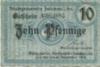 Zwickau - Stadt - - 31.12.1918 - 10 Pfennig 