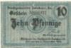 Zwickau - Stadt - - 31.12.1918 - 10 Pfennig 