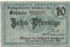 Zwickau - Stadt - - 31.12.1918 - 10 Pfennig 