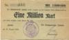 Zwönitz - Stadt - 24.8.1923 - 1 Million Mark 