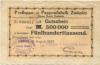 Zwönitz - Koch, Oscar, Pressspan- und Pappenfabrik - 18.8.1923 - 500000 Mark 