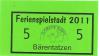 Bermatingen - Ferienspielstadt Bärenhausen - 2011 - 5 Bärentatzen 