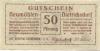 Neumühlen-Dietrichsdorf (heute: Kiel) - Gewerbetreibende - - 31.12.1922 - 50 Pfennig 