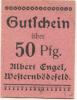 Bödefeld-Land (Westernbödefeld) (heute: Schmallenberg) - Engel, Albert  - -- - 50 Pfennig 