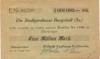 Mohsdorf-Schweizerthal (heute: Burgstädt) - Kaufmann, Wilhelm, Textilwerke - 16.8.1923 - 1 Million Mark