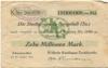 Mohsdorf-Schweizerthal (heute: Burgstädt) - Kaufmann, Wilhelm, Textilwerke - 27.8.1923 - 10 Millionen Mark