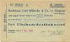 Siegmar (heute: Chemnitz) - Riedel, Georg, (Trikotagenfabrik) - 30.8.1923 - 100000 Mark 