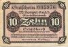 Schildhorst (heute: Freden) - Hampel, W., Glashüttenwerk GmbH - 1.7.1920 - 10 Pfennig