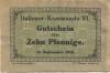 * - Italiener-Kommando VI - 15.9.1918 - 10 Pfennig 