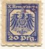 * - 78, X.Armeekorps - -- - 20 Pfennig 